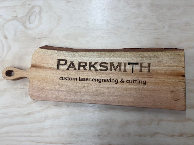 Live edge cutting board