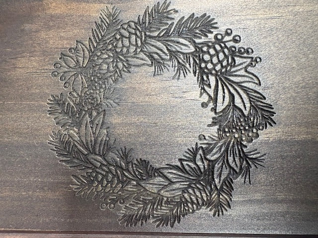 Single Bottle Wreath Box