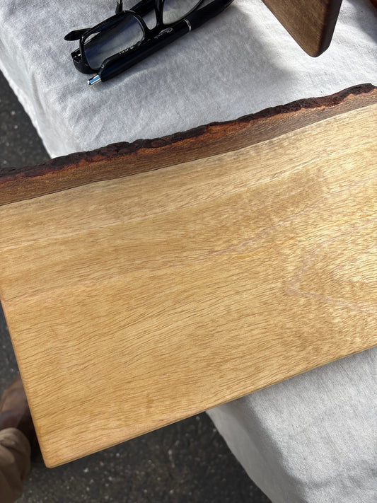 Medium live edge olive wood