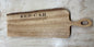 Red Car Olive Wood Live Edged Cutting Board