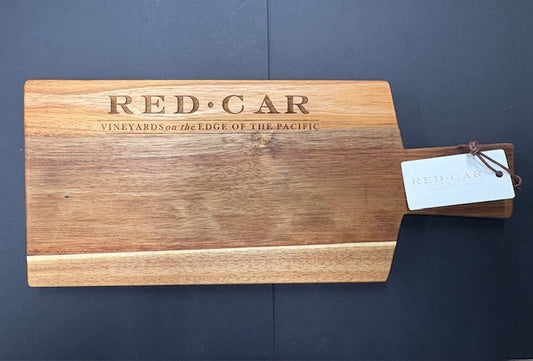 RED CAR |  15" X 6" Acacia Board